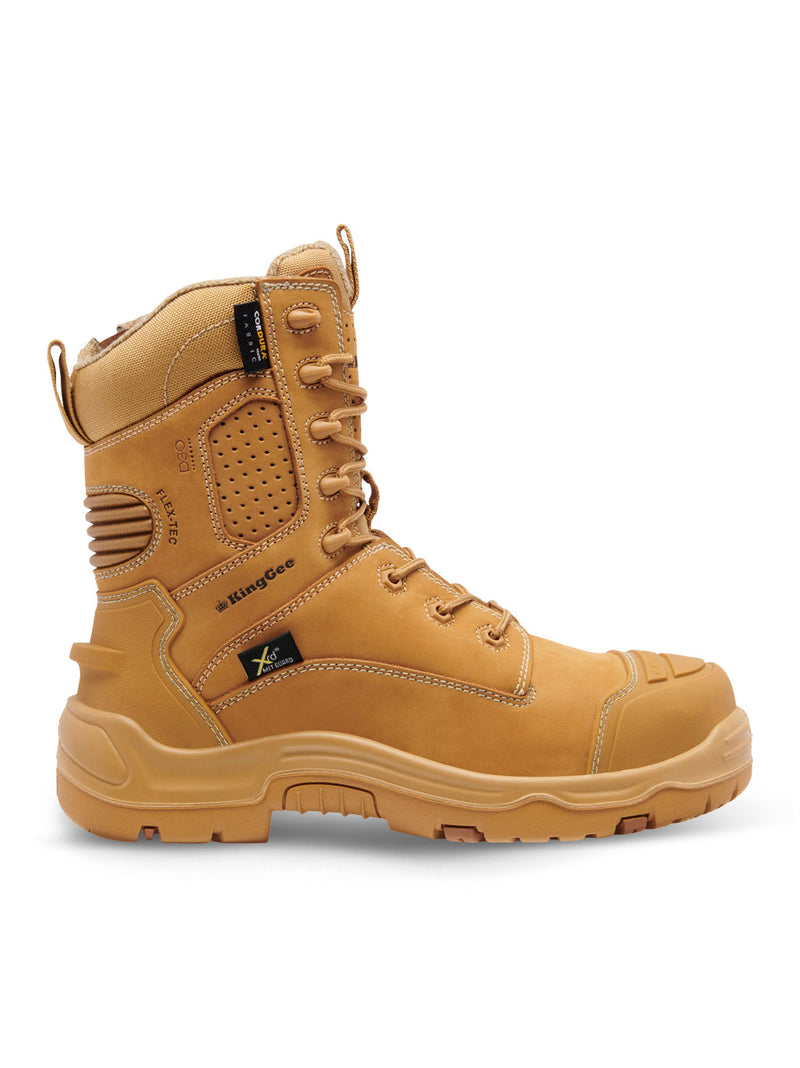 King Gee K27997 ONYX 8Z Metguard Puncture-Resistant Work Boot - Wheat – product photo