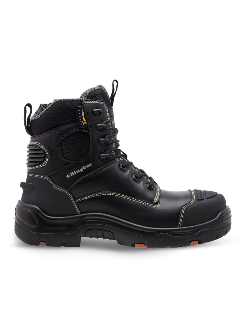 King Gee K27998 ONYX 6Z Puncture-Resistant Work Boot - Black – product photo