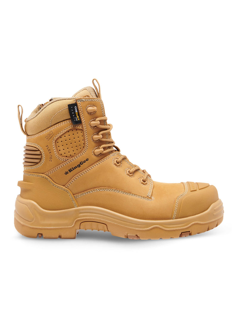 King Gee K27999 ONYX 6Z Puncture-Resistant Work Boot - Wheat – product photo