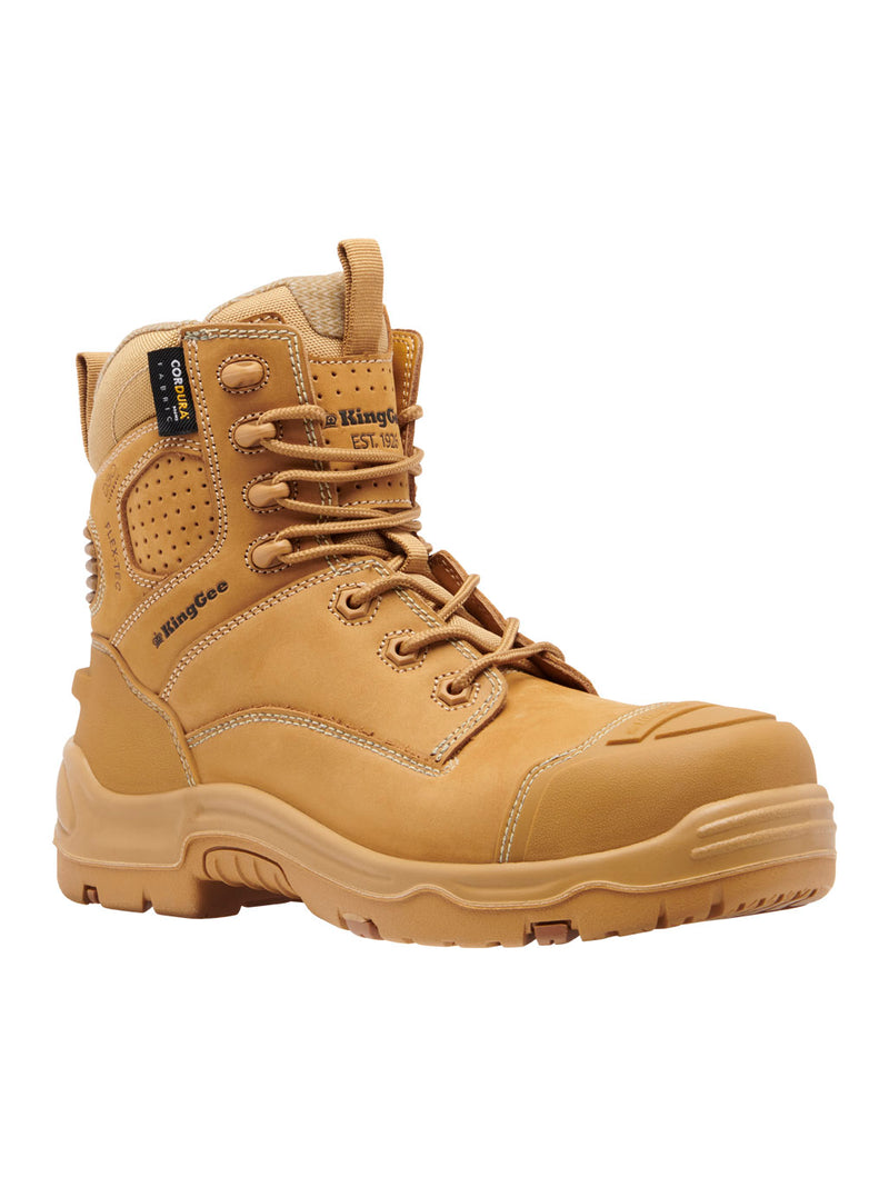 King Gee K27999 ONYX 6Z Puncture-Resistant Work Boot - Wheat – product photo