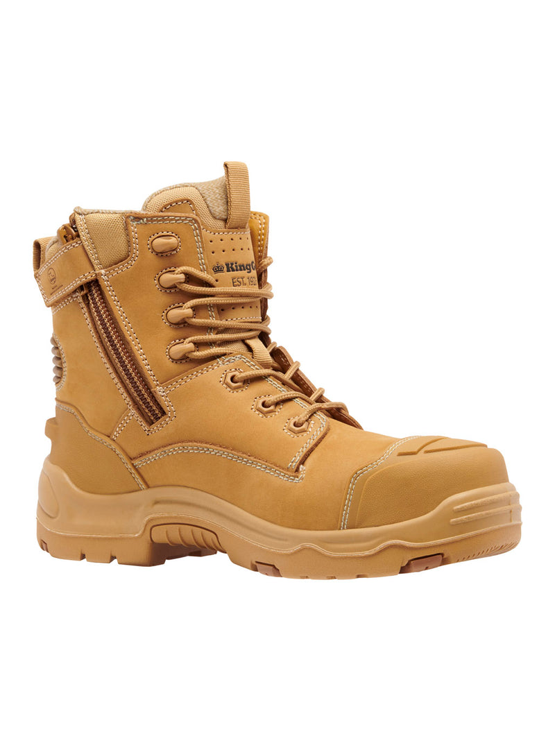 King Gee K27999 ONYX 6Z Puncture-Resistant Work Boot - Wheat – product photo