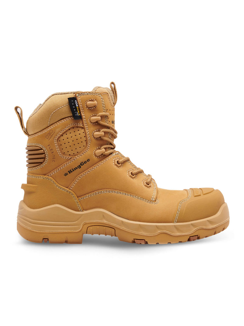King Gee K28003 ONYX 6Z Puncture-Resistant Work Boot - Wheat Ladies – product photo