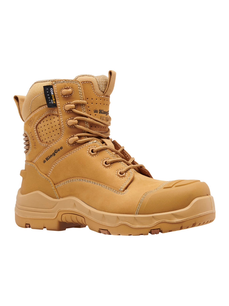 King Gee K28003 ONYX 6Z Puncture-Resistant Work Boot - Wheat Ladies – product photo