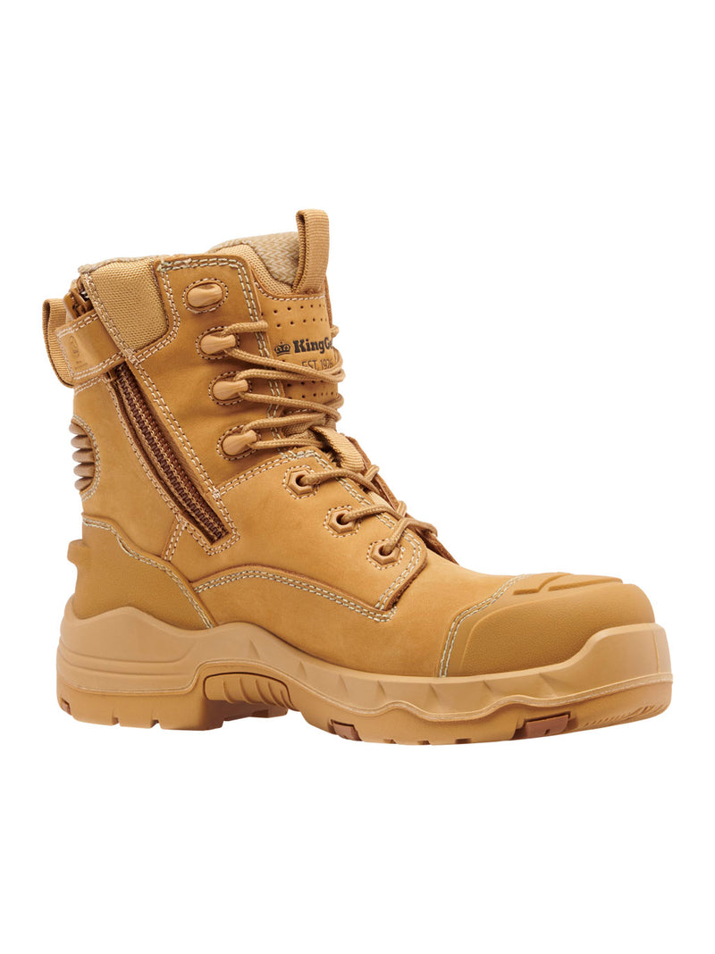 King Gee K28003 ONYX 6Z Puncture-Resistant Work Boot - Wheat Ladies – product photo