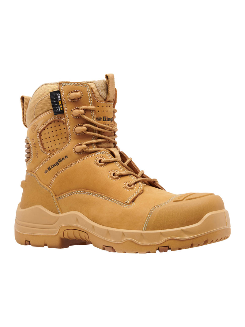 King Gee K28005 ONYX 6CZ Composite Toe Work Boot - Wheat Ladies – product photo