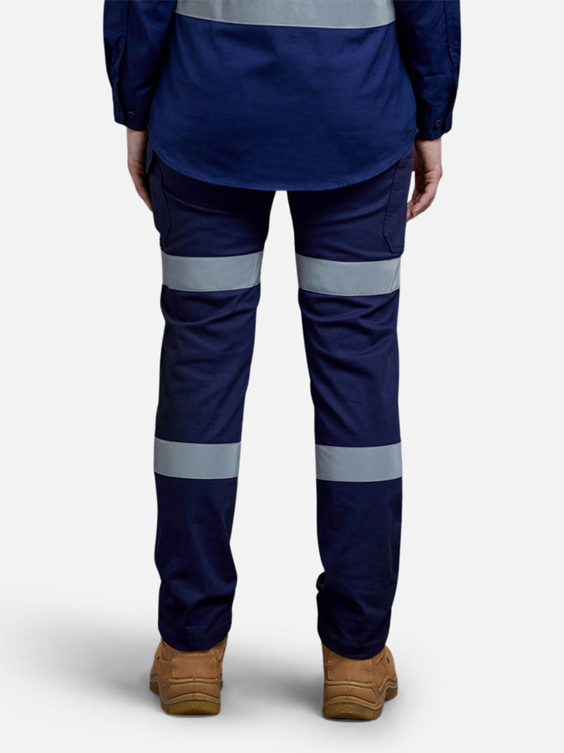 King Gee K43010 Stretch Biomotion Reflective Work Pants Ladies – product photo