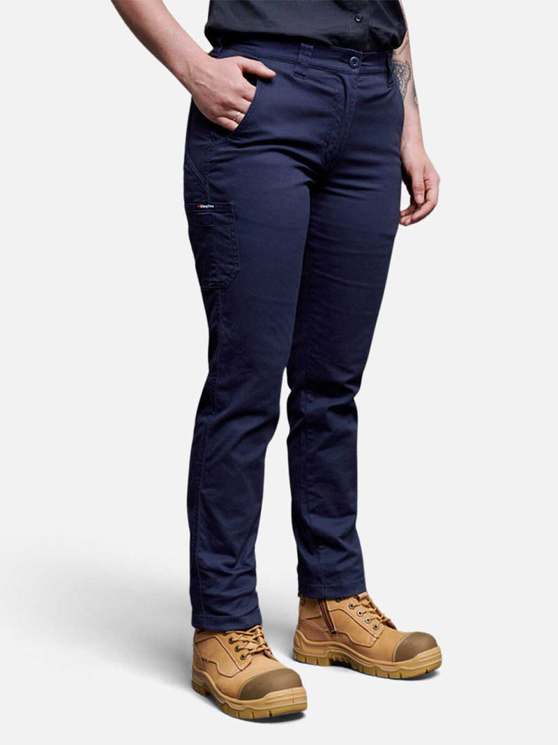 King Gee K43011 Stretch Cargo Work Pants Ladies – product photo