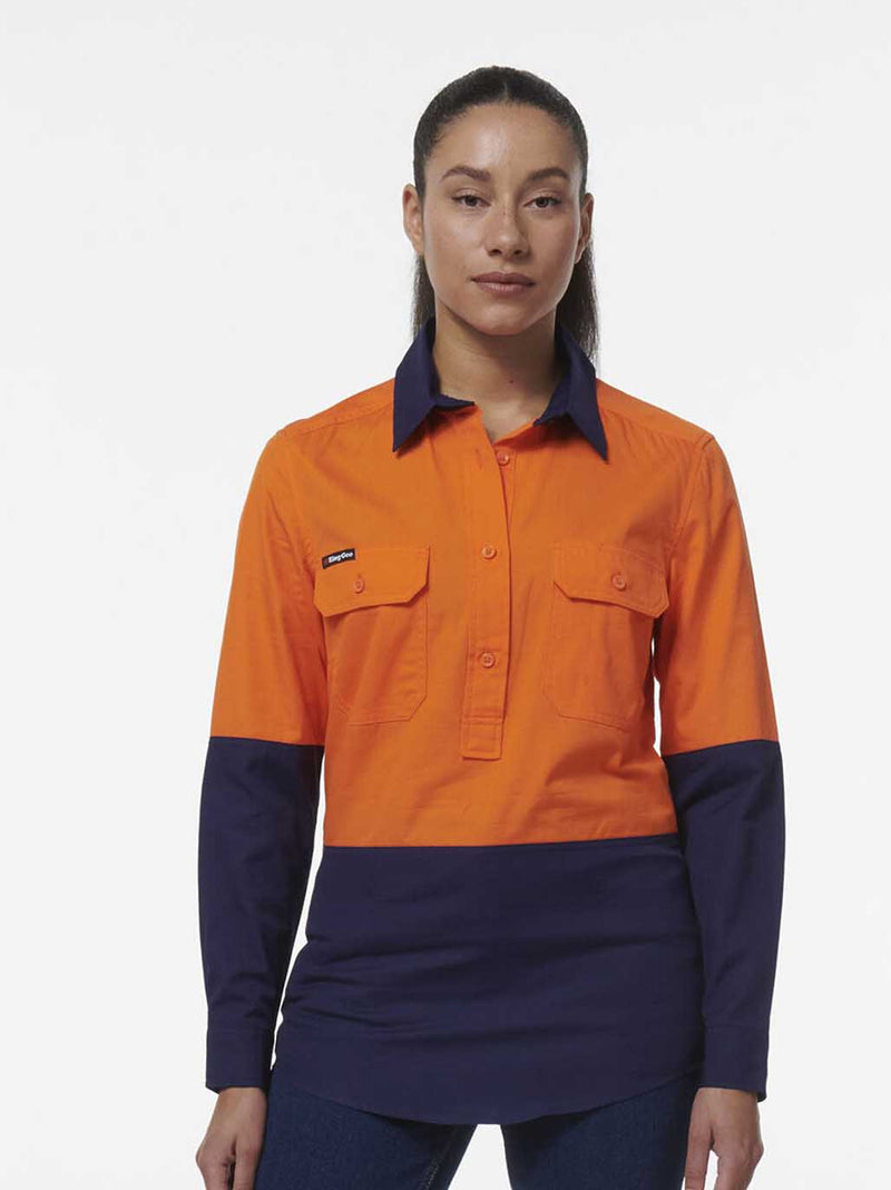 Orange/Navy
