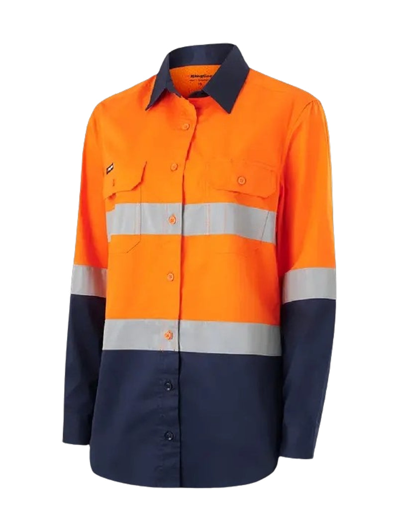 Orange/Navy