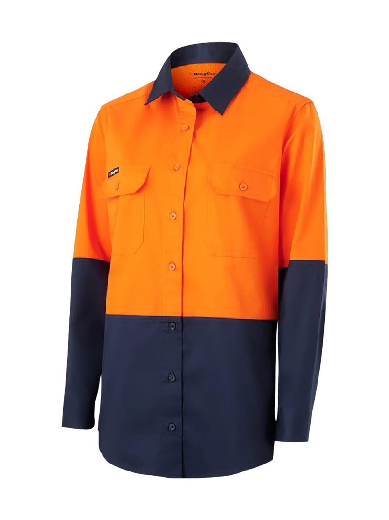 Orange/Navy