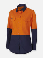 Orange/Navy