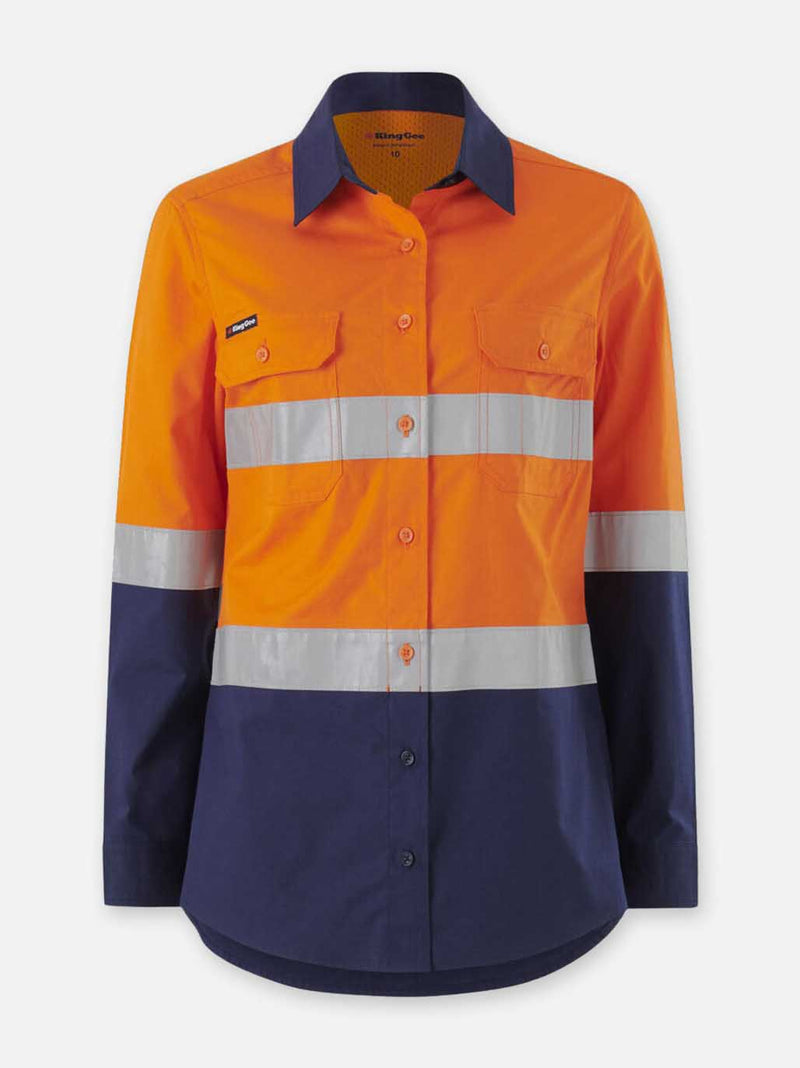 Orange/Navy
