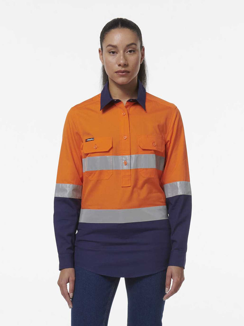 Orange/Navy