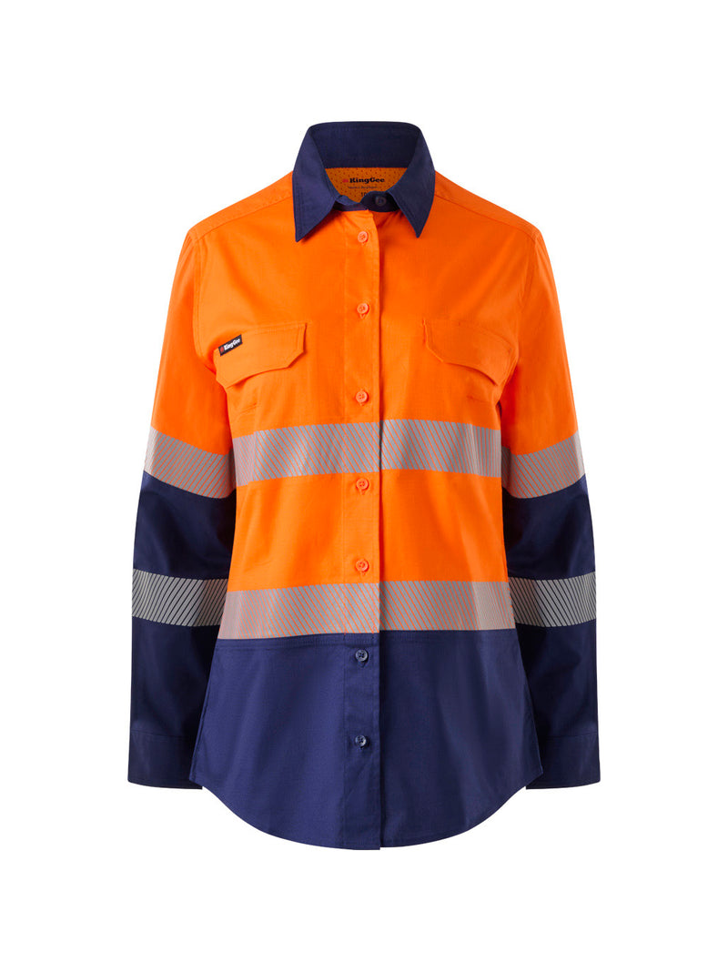 Orange/Navy