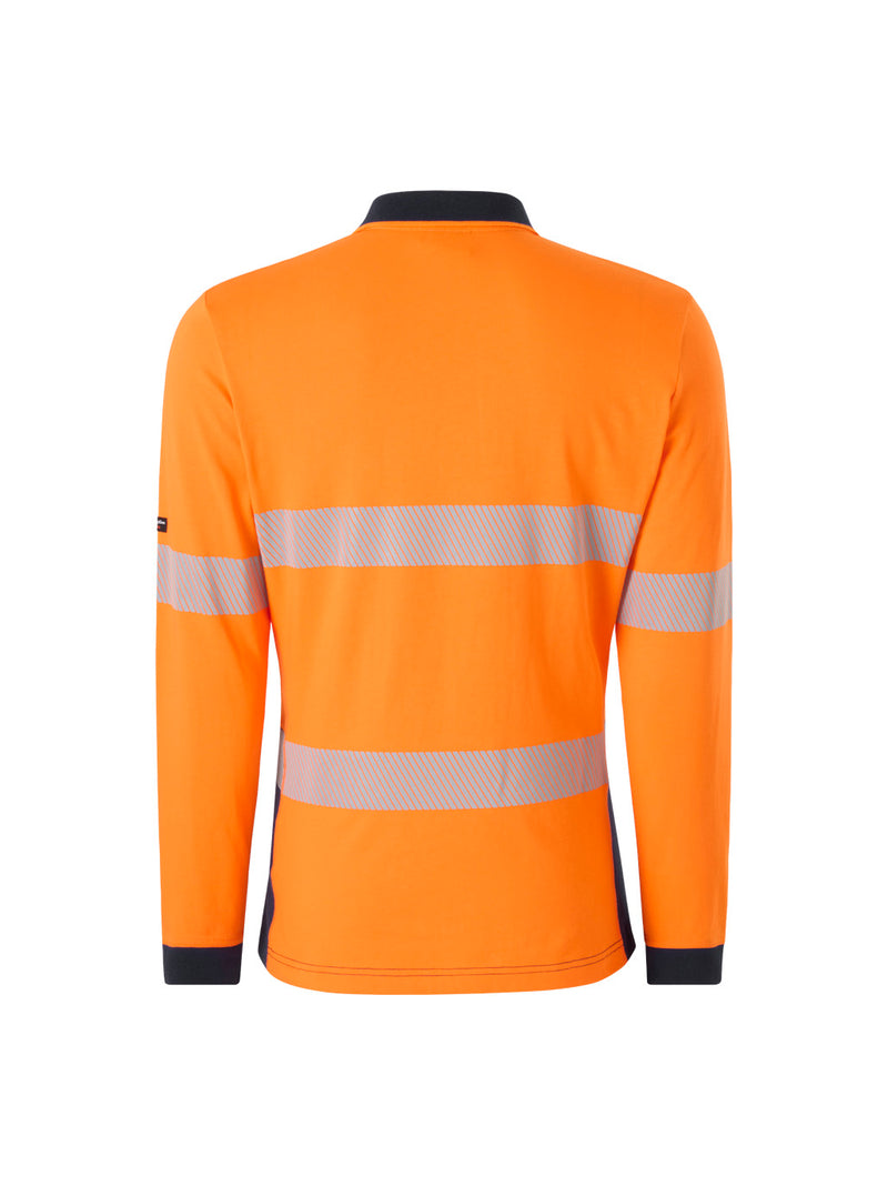 King Gee K44248 Originals Hi-Vis Spliced Taped Cotton Polo Ladies – product photo