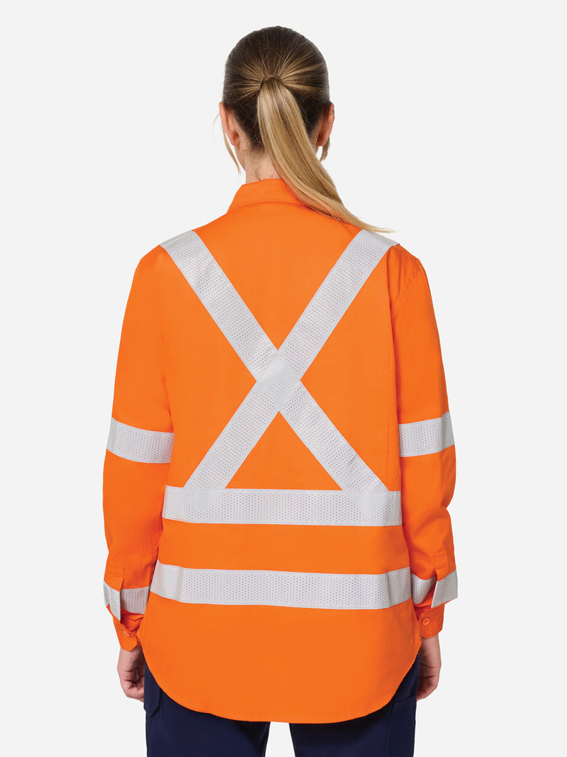 King Gee K44254 Originals Vented NSW Rail Shirt Ladies – product photo