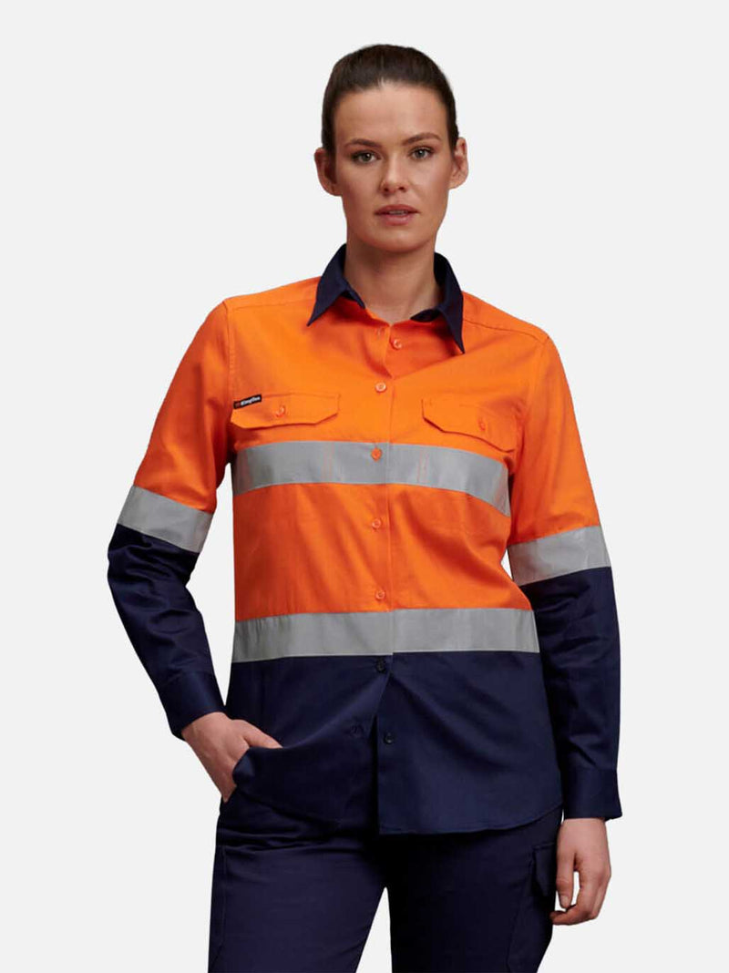 Orange/Navy