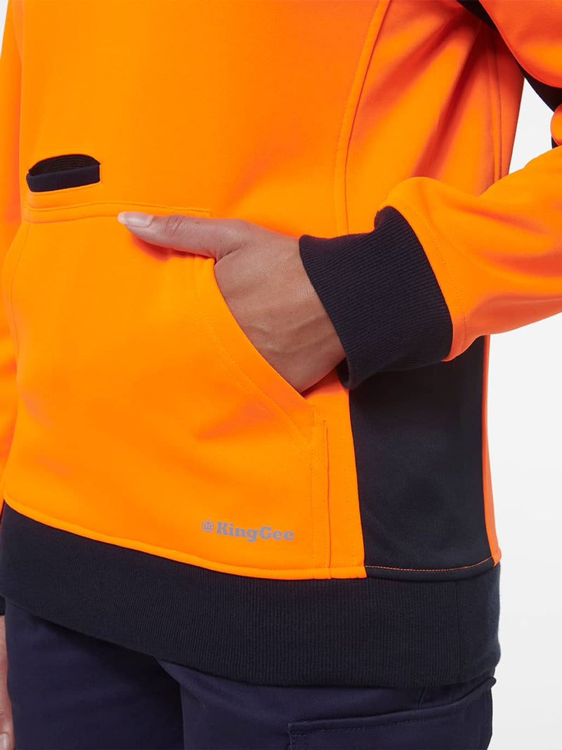 King Gee K45008 Spliced 1/4 Zip Fleece Ladies – product photo