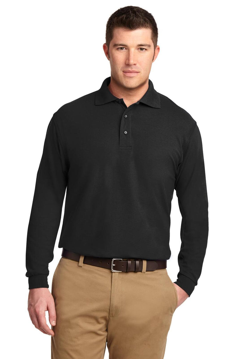 Port Authority K500LS Silk Touch Long Sleeve Polo (3XL - 4XL)