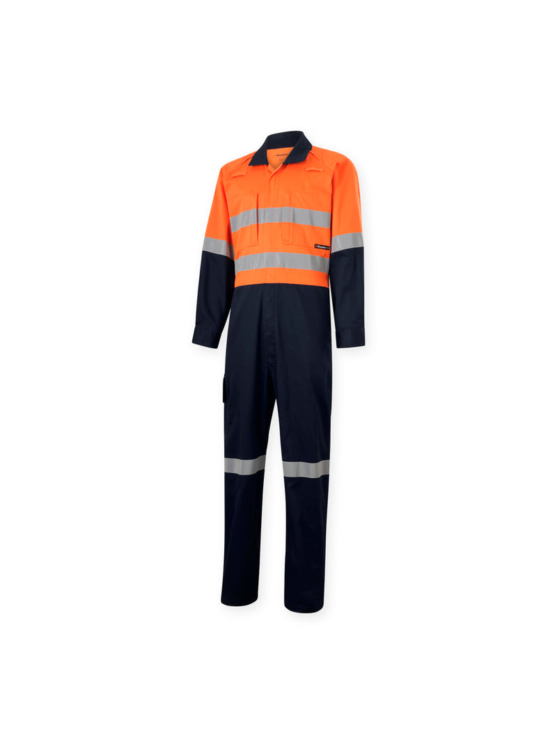 King Gee K51006 Originals Vented Spliced Hi-Vis Overall Mens – product photo