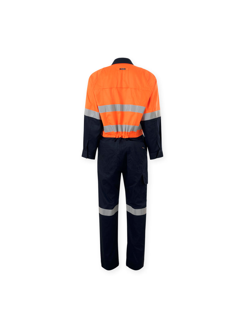 King Gee K51006 Originals Vented Spliced Hi-Vis Overall Mens – product photo