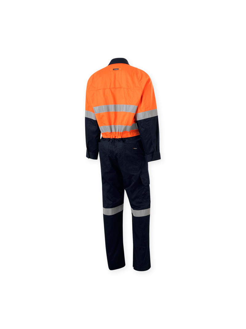 King Gee K51006 Originals Vented Spliced Hi-Vis Overall Mens – product photo