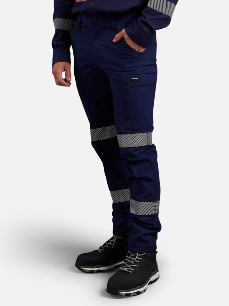 King Gee K53016 Workcool Pro Stretch Biomotion Cargo Work Pants Mens – product photo