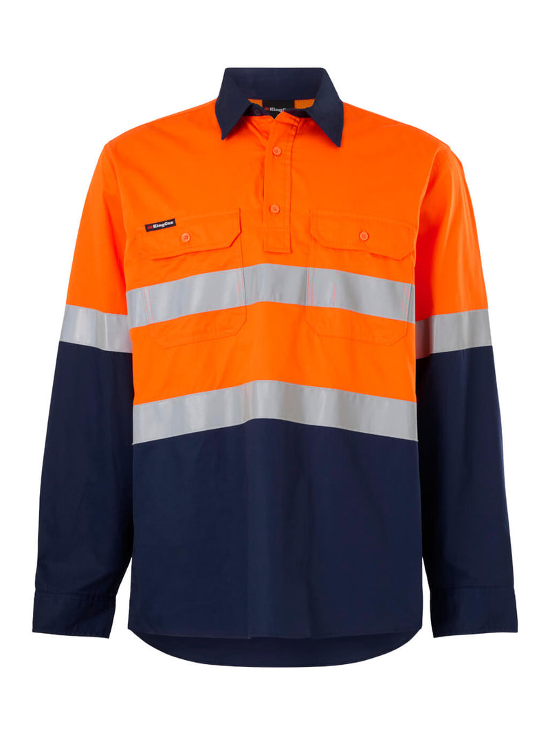 Orange/Navy