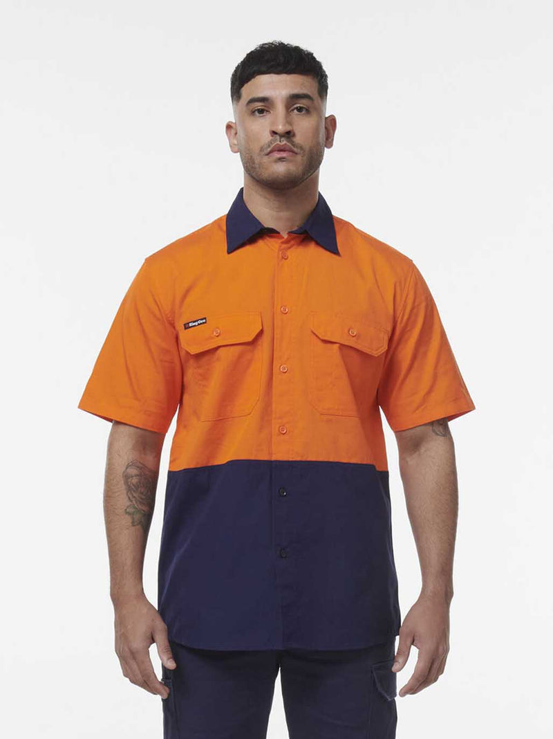 Orange/Navy