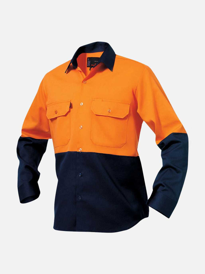 Orange/Navy