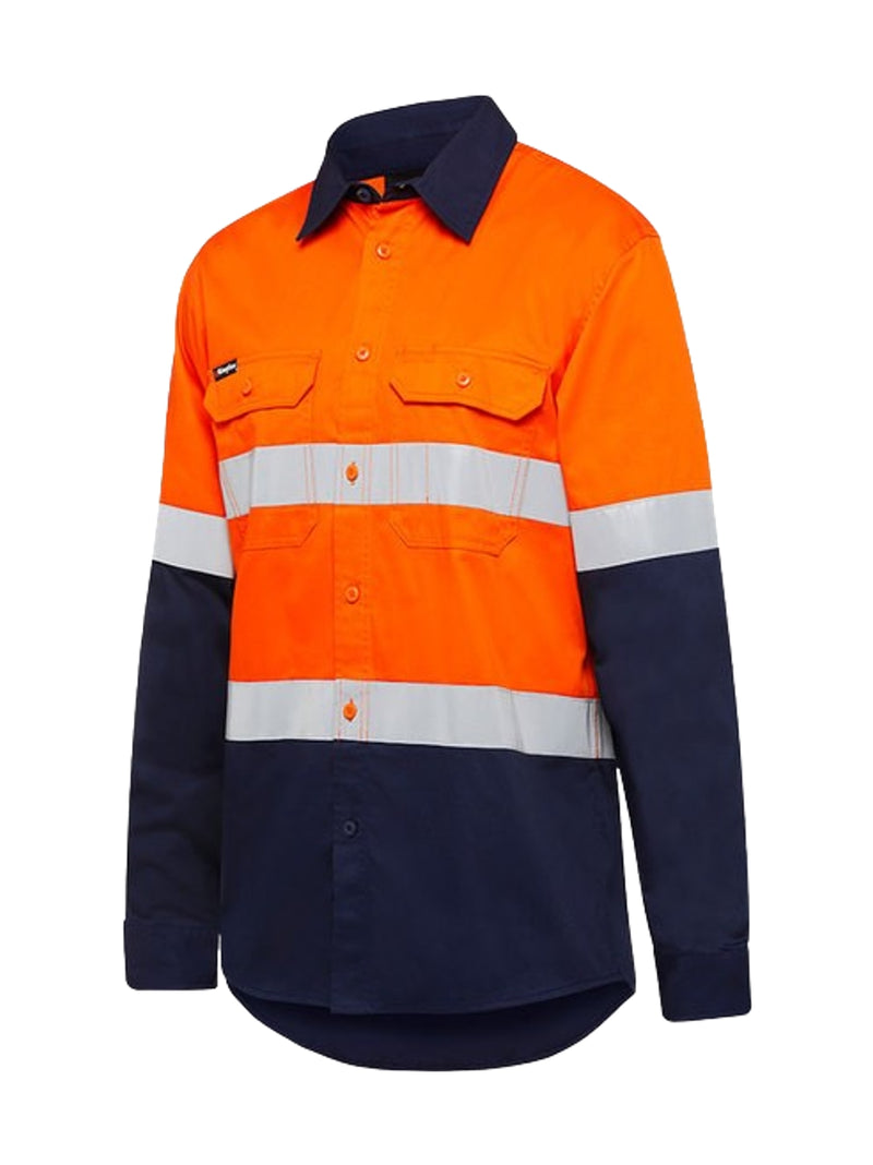 Orange/Navy
