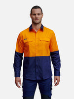 Orange/Navy