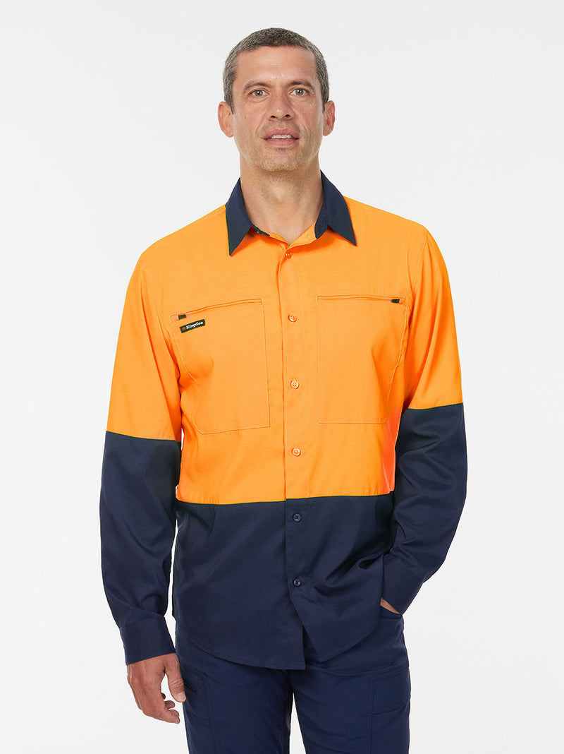 Orange/Navy