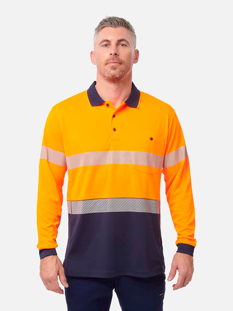 Orange/Navy