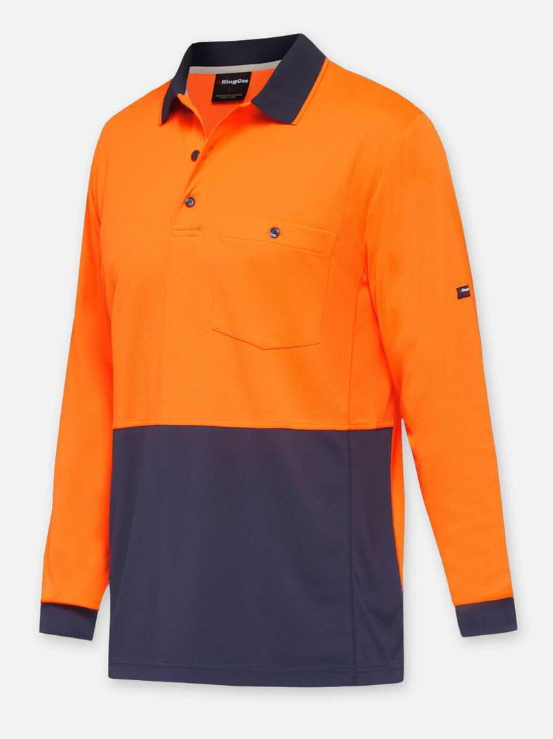 Orange/Navy