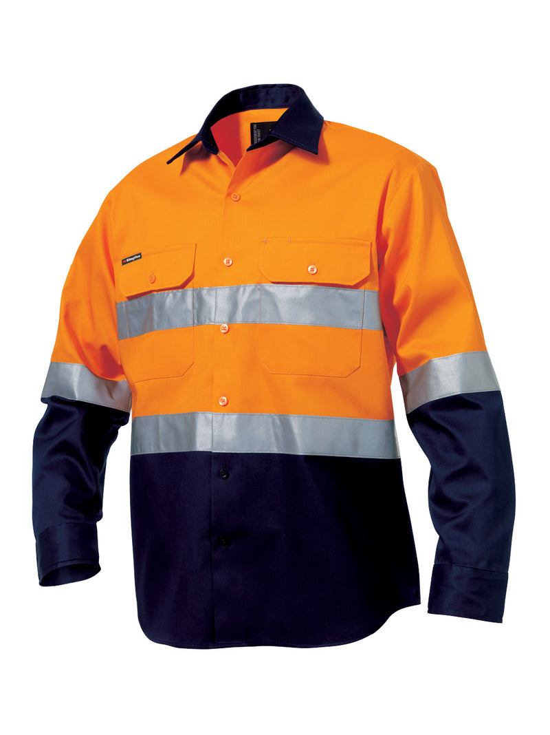 Orange/Navy
