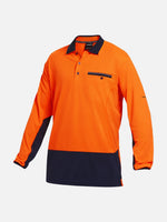 Orange/Navy