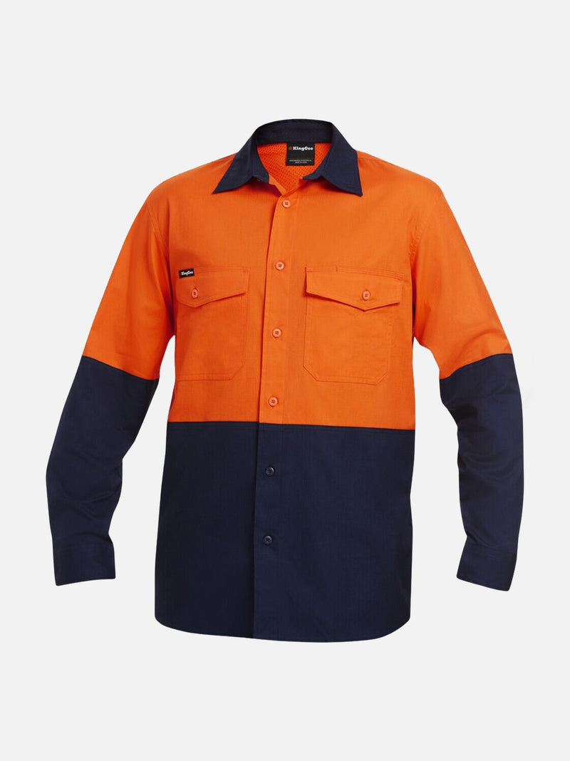 Orange/Navy