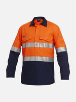 Orange/Navy