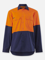 Orange/Navy
