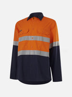 Orange/Navy