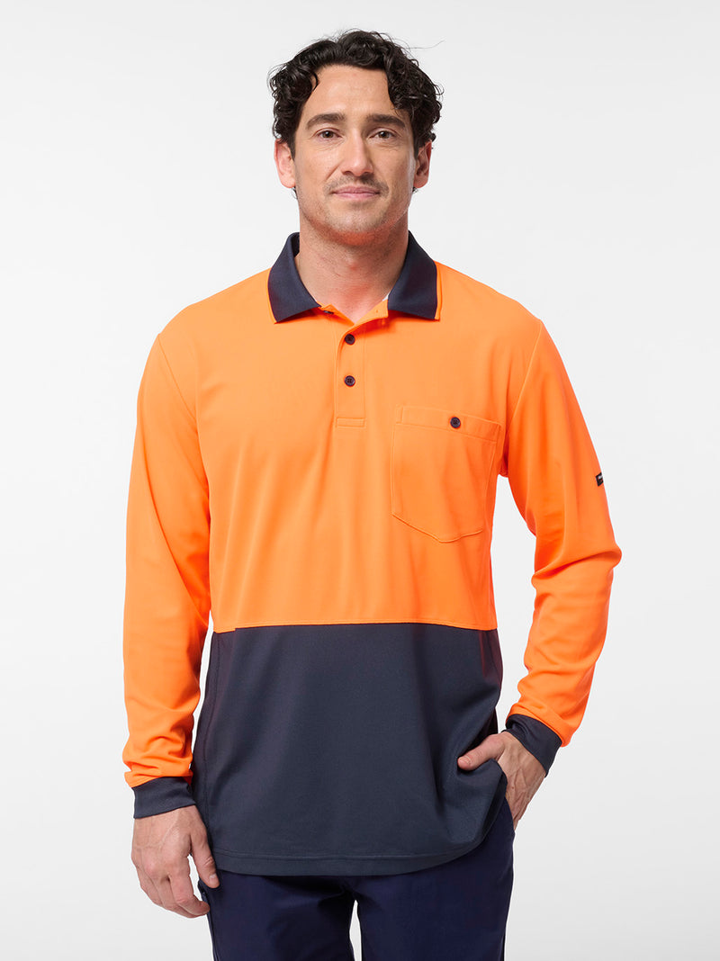 Orange/Navy