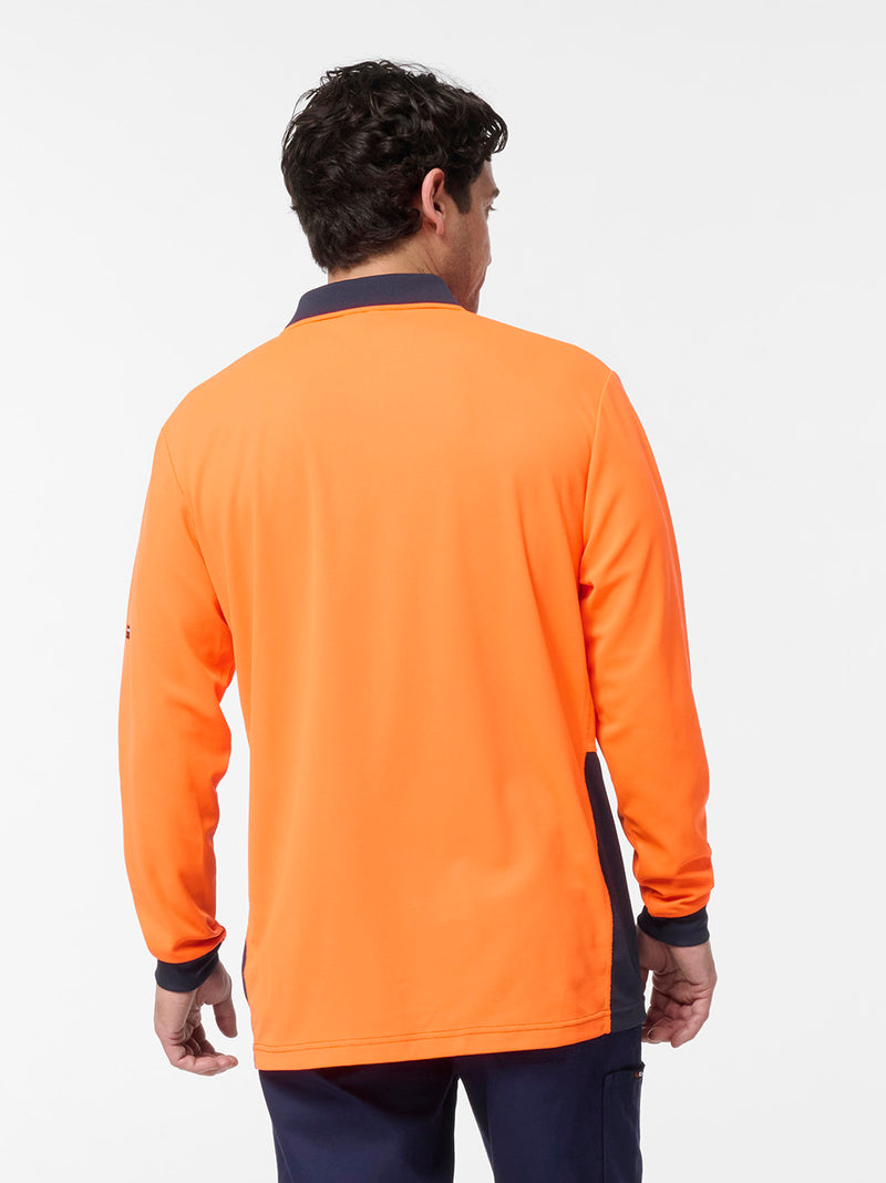 King Gee K54931 Originals Hi-Vis Spliced Polo Mens – product photo