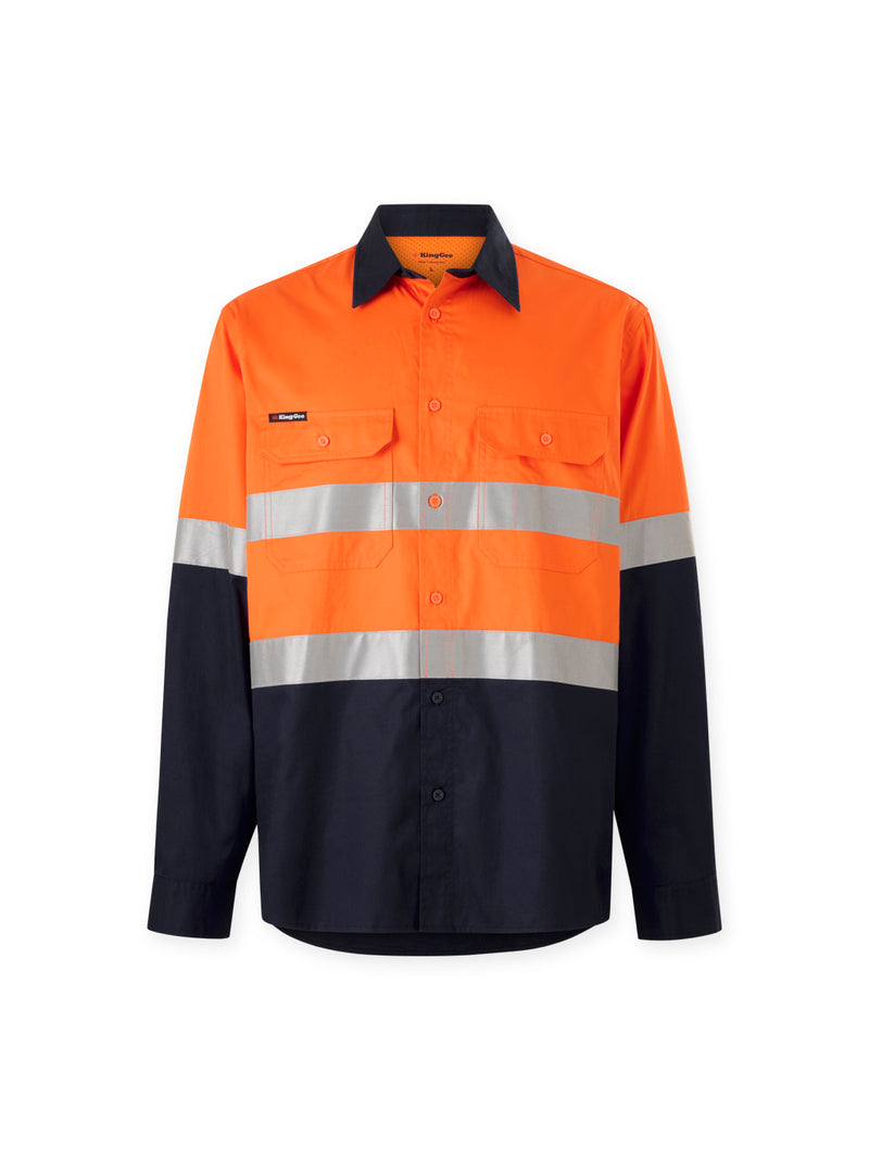 Orange/Navy