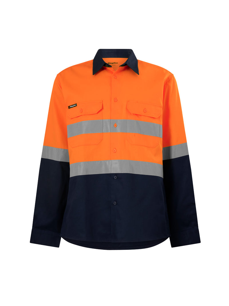 Orange/Navy