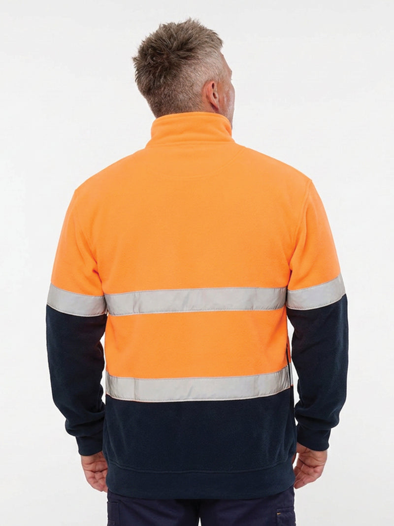 King Gee K55014 Originals Hi-Vis 1/4 Zip Pullover Mens – product photo