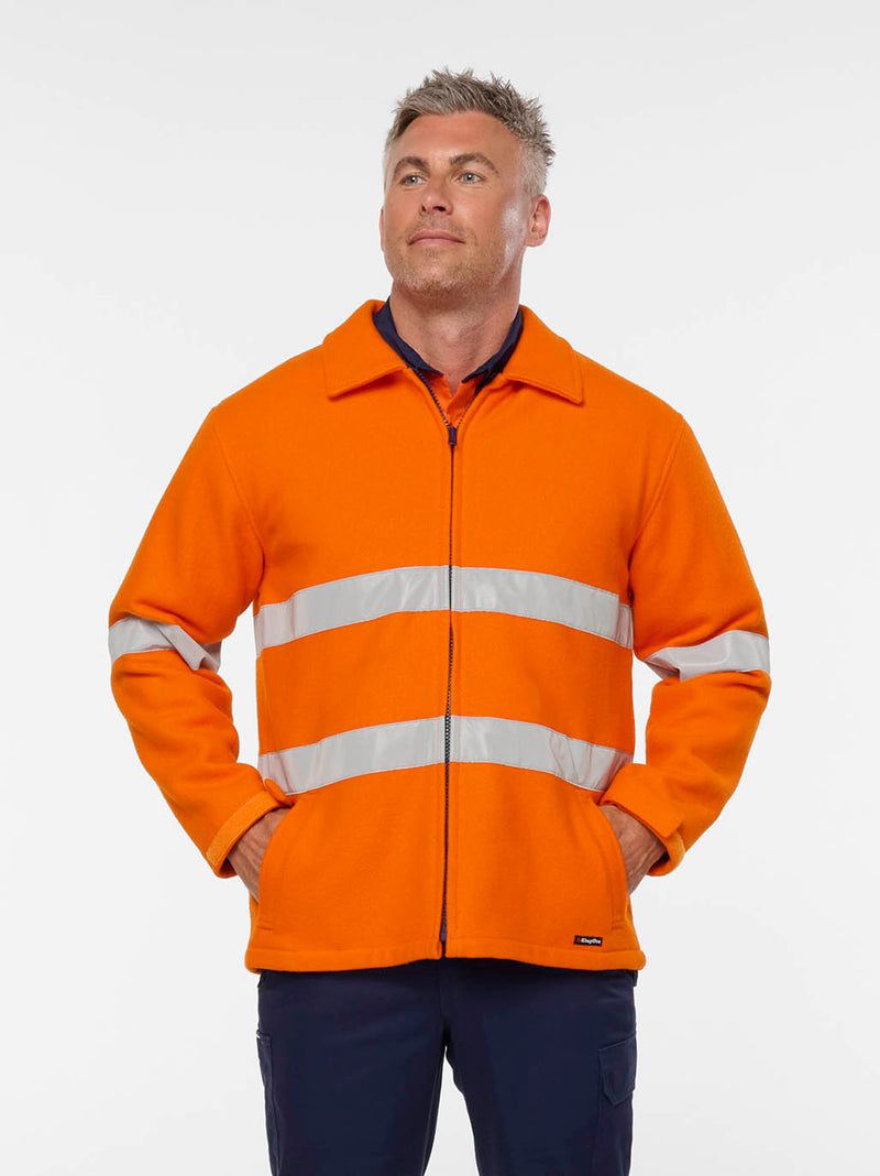King Gee K55027 Originals Hi Vis Taped Bluey Jacket Mens – product photo