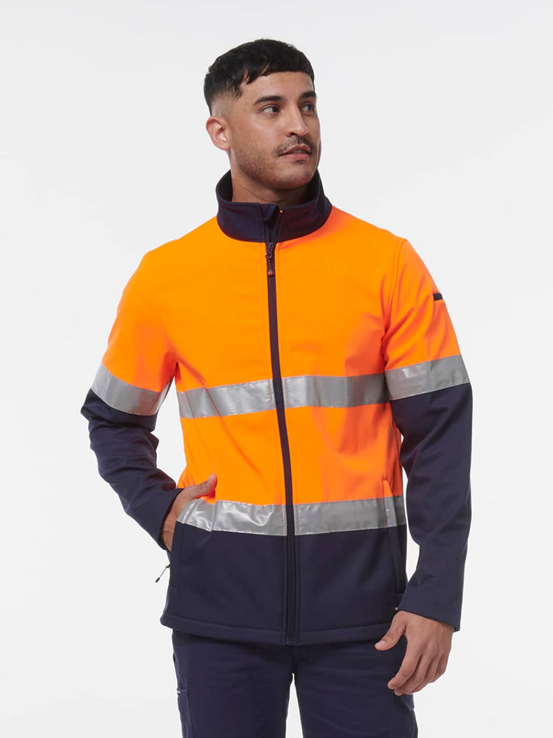 King Gee K55034 Reflective Spliced Softshell Jacket Mens – product photo