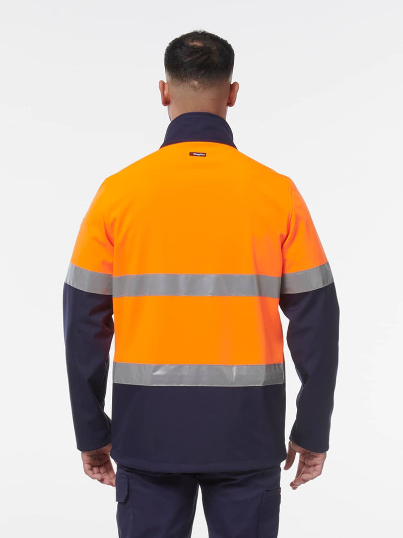 King Gee K55034 Reflective Spliced Softshell Jacket Mens – product photo