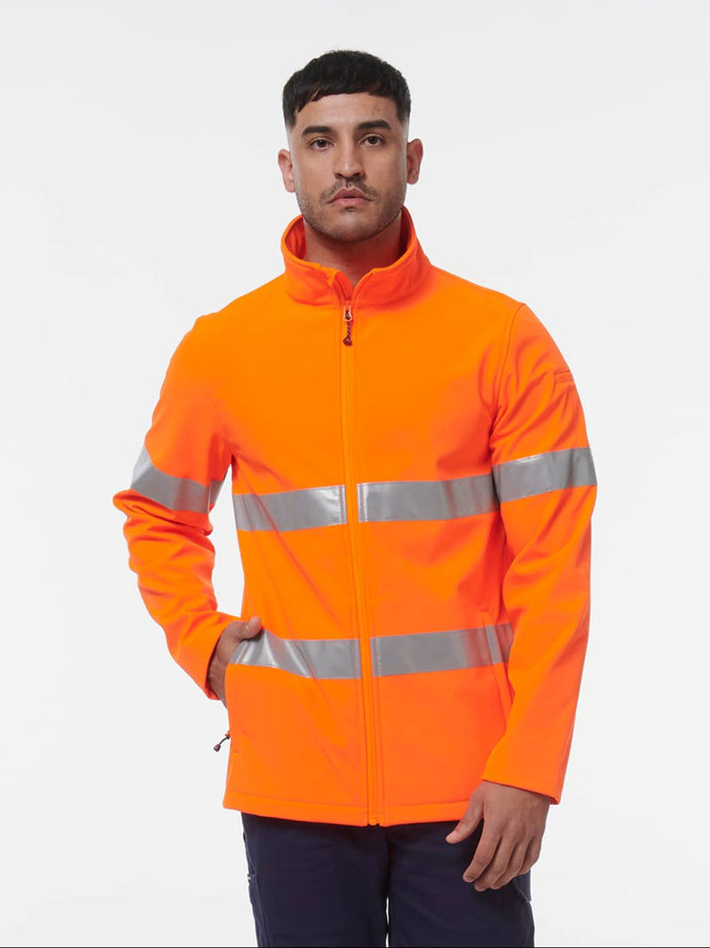 King Gee K55039 Reflective Softshell Jacket Mens – product photo